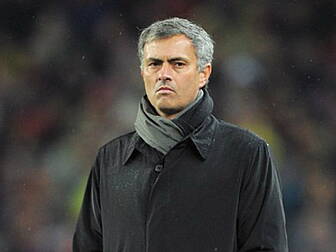 Not happy... Jose Mourinho wal...
